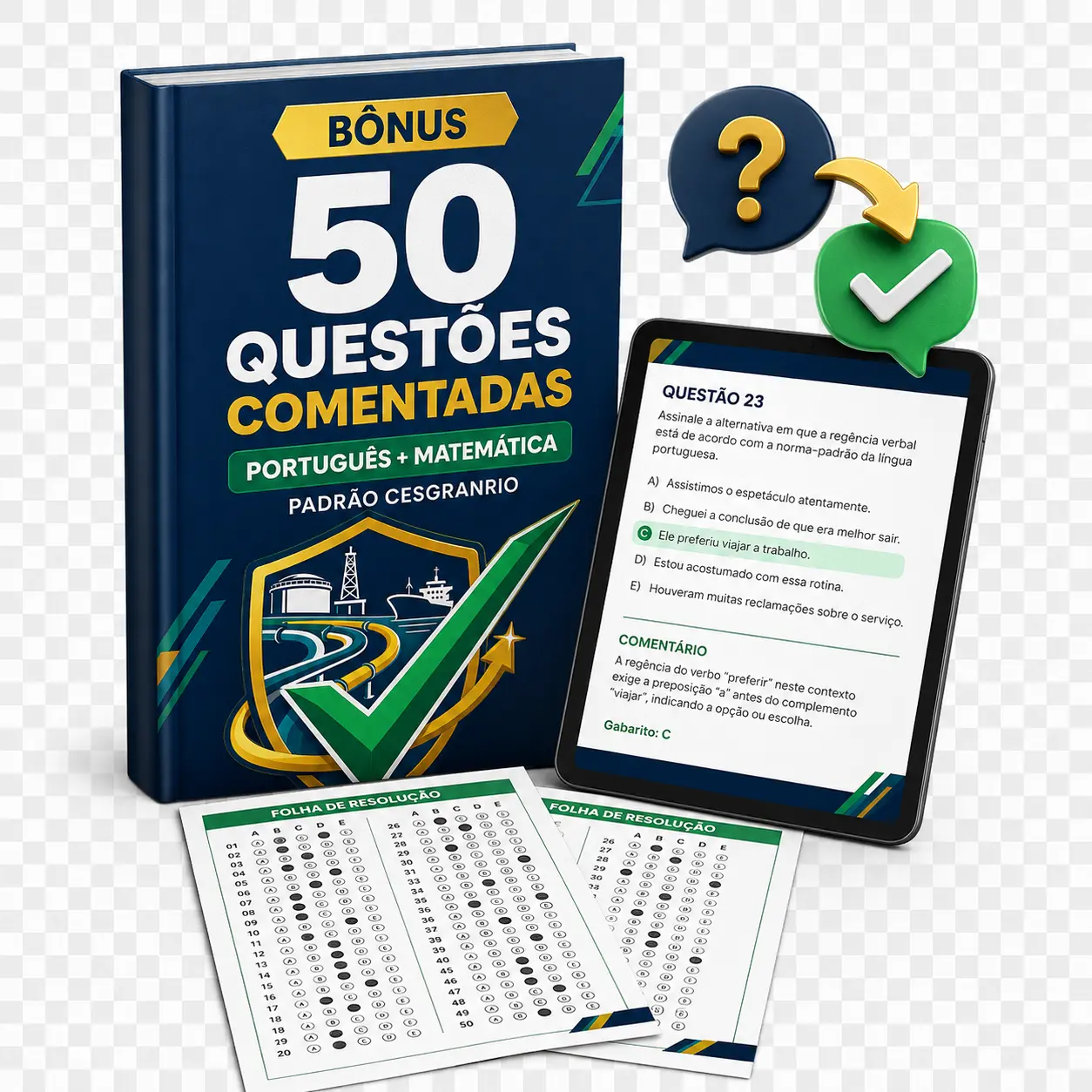 50 Questões Comentadas